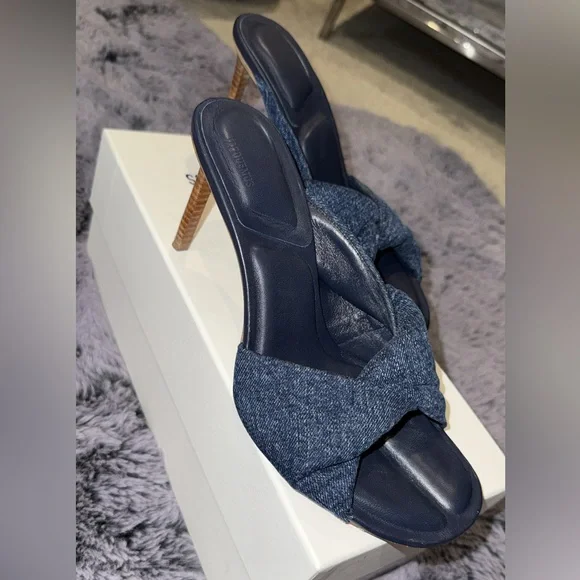 Jacquemus Denim Women's Sandals - Picture 2 of 11